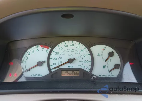 2003 Toyota Corolla Le из США, поврежденный, VIN 2T1BR32E03C008957